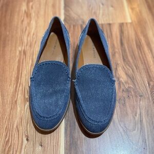 Lucky Brand Women’s Palani Blue Denim Loafers Size 8 1/2